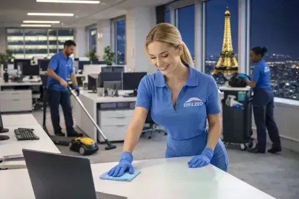 Nettoyage de bureaux de nuit à Paris - EPALZEO