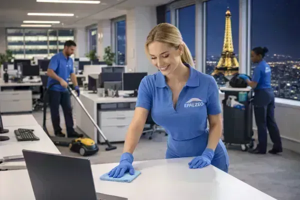 Nettoyage de bureaux de nuit à Paris - EPALZEO