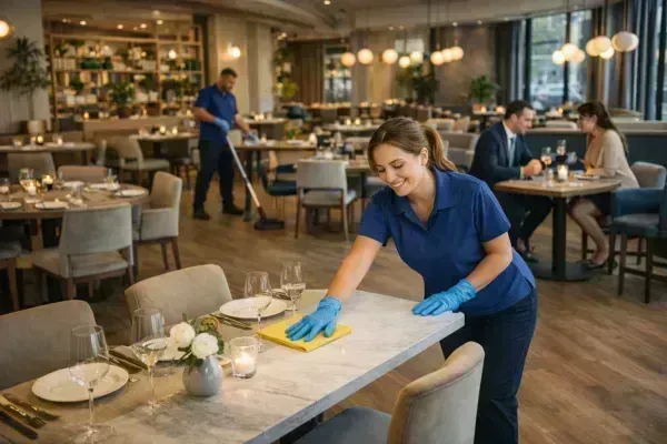 Nettoyage professionnel de restaurant à Paris