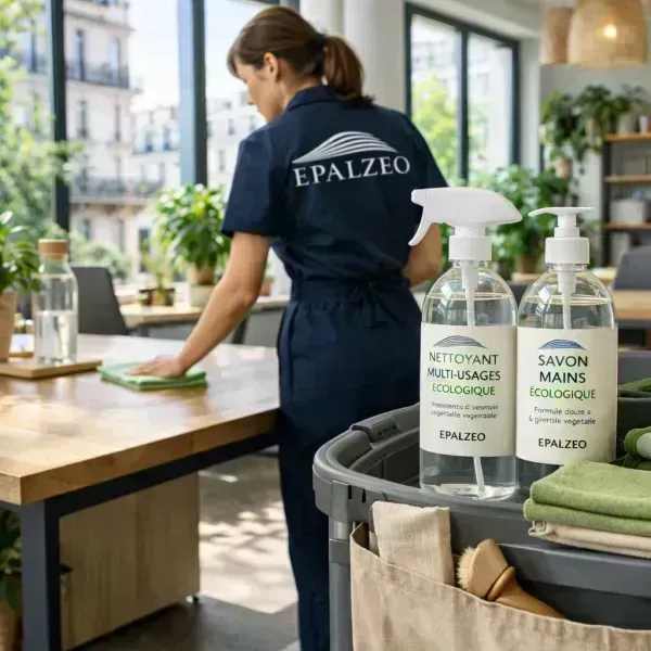 Nettoyage écologique professionnel par EPALZEO à Paris