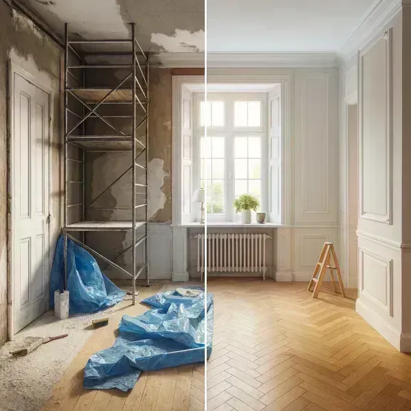 Remise en état après travaux à Paris